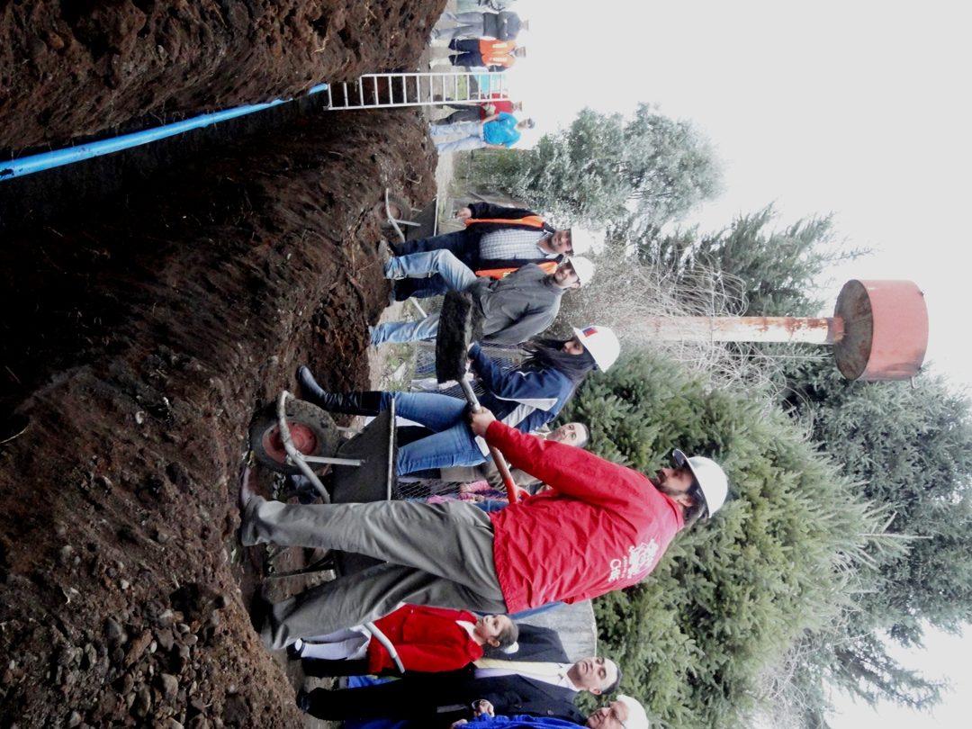 Instalan primera tubería para nuevo APR de Vivanco Seremi de Obras