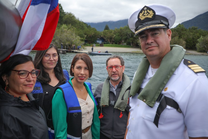 Ministro García da inicio a Plan de Fiscalización de la DGA en Lago Ranco