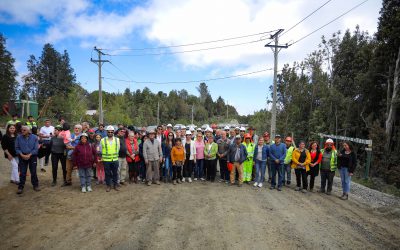 Ministra MOP oficializó entrega de terreno para terminar mejoramiento de la Ruta Torobayo-Curiñanco