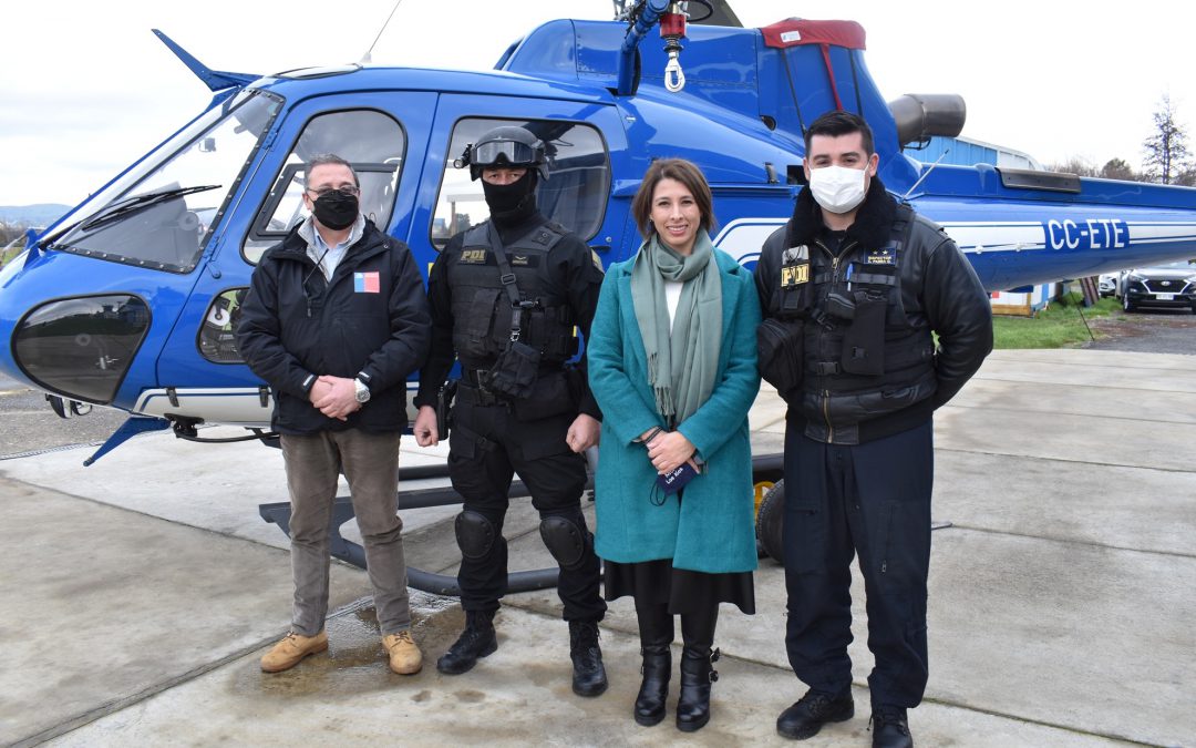 MOP habilitará seis puntos de posada de helicópteros en la región para atender de mejor manera situaciones de emergencia