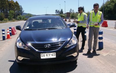 Autoridades llaman a preferir vías alternativas con motivo de la repavimentación de la Ruta Valdivia-Mariquina