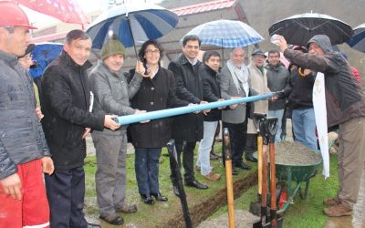 En los Seis Cerros de Corral comienzan a hacer realidad el sueño de contar con agua potable