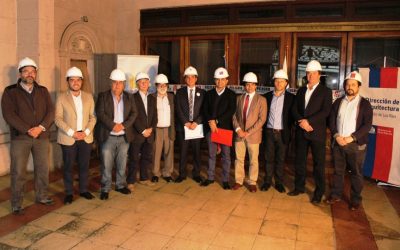 MOP entregó a empresa Capreva dependencias del Teatro Cervantes de Valdivia para su restauración