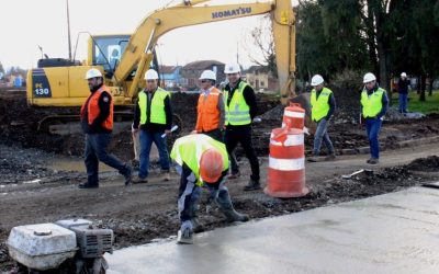 Accesos norte y sur del puente Río Bueno están en fase final de ejecución