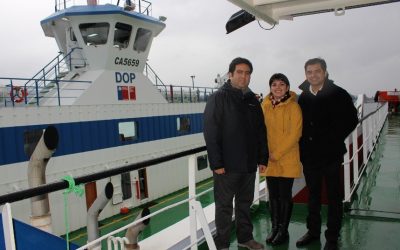 Barcaza Andalué inició recorridos reemplazando a la nave Cullamó, que se va a mantención