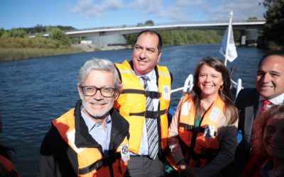 MOP evaluará construcción de túnel subfluvial entre Las Mulatas y Torobayo, para mejorar conectividad de Valdivia