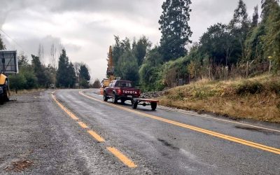 MOP informa apertura a tránsito de Ruta Coñaripe-Panguipulli sin restricción horaria