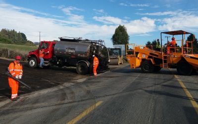 Vialidad realiza importantes obras de conservaciónen caminos públicos de Los Ríos