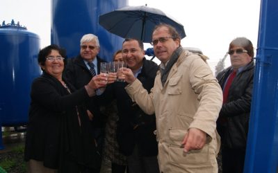 Todos los vecinos de Auquinco cuentan con agua potable en La Unión