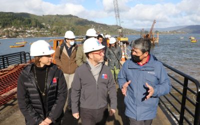 A fines de agosto concluye proyecto de reposición de caleta de pesca artesanal de Los Molinos en Valdivia