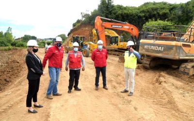 MOP inició habilitación de etapa 2 de la Circunvalación de Valdivia, que conectará accesos norte y sur a la capital regional