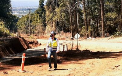 MOP avanza en asfaltado de los 18 kilómetros en Ruta Torobayo-Curiñanco, que conecta Valdivia y la zona costera