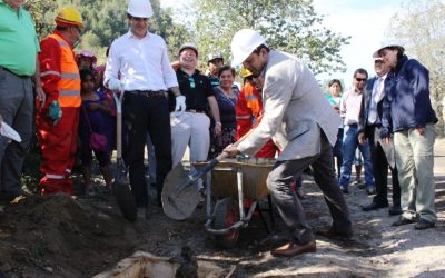 Iniciaron pavimentación de Ruta Panguipulli-Coñaripe en Red Interlagos
