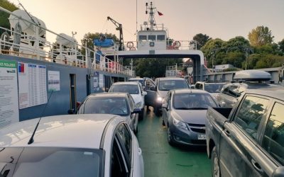 Un total de 25.232 vehículos transportó barcaza Cai Cai entre Las Mulatas y Torobayo en primer mes de operación