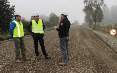 MOP asfaltará más de 30 kilómetros de caminos rurales en Río Bueno y Lago Ranco