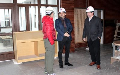 Sólo detalles y terminaciones restan para entregar la nueva Biblioteca Municipal de Máfil