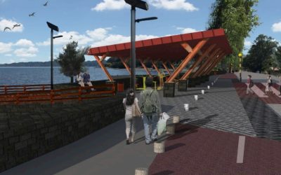 MOP trabaja proyecto que permitirá construir un borde lacustre en Mantilhue