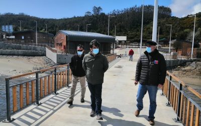 MOP terminó construcción de nueva caleta de Chaihuín, que beneficiará a 100 pescadores artesanales en Corral