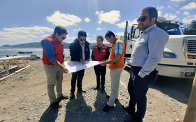Comenzó construcción nueva caleta de pescadores de Mississippi en la costa de Mariquina