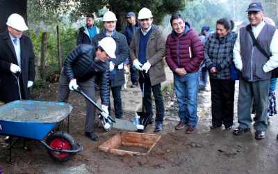 MOP inicia asfaltado del principal camino al interior de la Isla del Rey en Corral