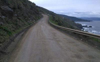MOP adjudicó mejoramiento de tercer tramo en la Ruta Valdivia-Niebla, entre Punta Loncoyén y Curiñanco