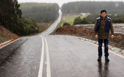 MOP avanza en asfaltado de 15.3 kilómetros de caminos rurales en la comuna de La Unión