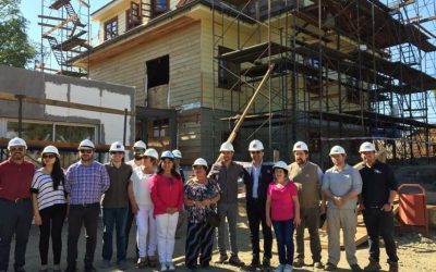 Reconstrucción de histórica Casona El Llolly en Paillaco está en su etapa final