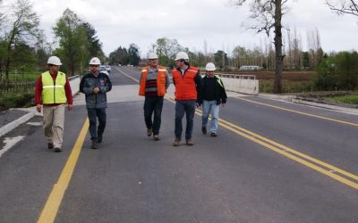 Este verano finaliza asfaltado de Ruta Cayurruca-Trapi-Crucero en la Red Interlagos