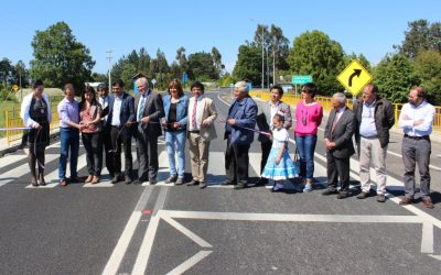 Inauguran segundo tramo de asfaltado y mejoramiento vial en la Ruta Río Bueno-Cayurruca