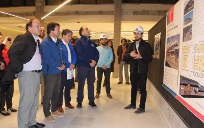 Subsecretario de Obras Públicas realiza inspección final al nuevo Centro de Creación Artística, CECREA de Valdivia