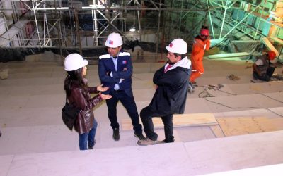 MOP sigue avanzando en restauración del histórico Teatro Cervantes de Valdivia