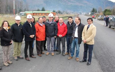 MOP reinició obras de mejoramiento en la Ruta Internacional Choshuenco-Puerto Fuy