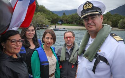 Ministro García da inicio a Plan de Fiscalización de la DGA en Lago Ranco