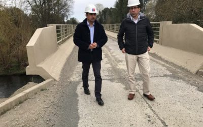 Un 23% de avance presenta el mejoramiento vial de la Ruta Crucero-Entre Lagos en la comuna de Río Bueno