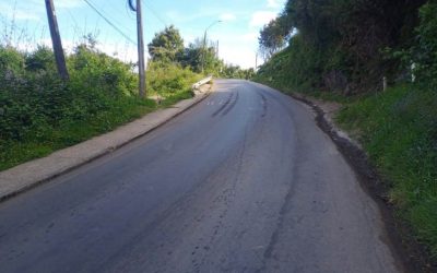 MOP renovará asfaltado en cuesta Los Molinos en la Ruta Valdivia-Curiñanco