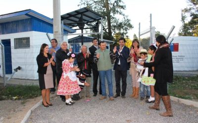 Vecinos de Curralhue Chico en Río Bueno celebran la llegada del agua potable
