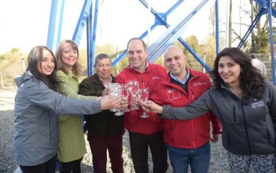 95 familias de Curraluma en Río Bueno, hicieron realidad el sueño de contar con agua potable