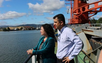 Dragado de los circuitos fluviales de Valdivia ha retirado 162 mil metros cúbicos de sedimentos