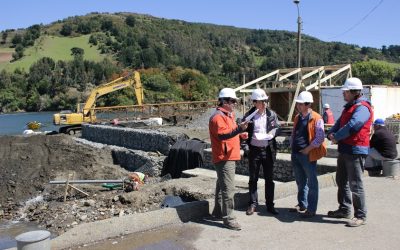 MOP mejora conectividad marítima de Mehuín, con la construcción de nuevo embarcadero