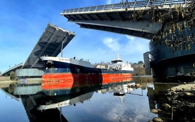 MOP concretó trigésima octava apertura del puente Cau Cau de Valdivia, luego de reprogramación de maniobra