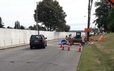 Dirección de Obras Portuarias del MOP continúa faenas de empalmes eléctricos en marco de reposición del tramo 1 de la Costanera de Valdivia