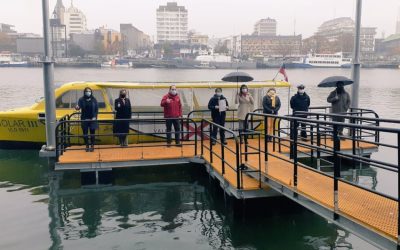 MOP entregó al municipio de Valdivia tres muelles para potenciar el transporte fluvial en el río Calle Calle