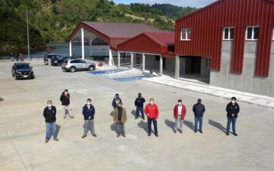 Pescadores de Mehuín recibieron llaves para ocupar su nueva y moderna caleta para la pesca artesanal