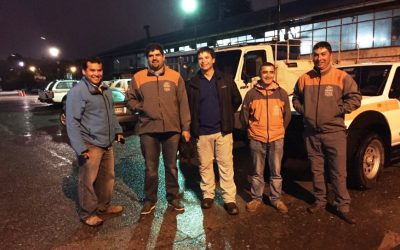 Funcionarios de Vialidad de Los Ríos apoyan labores tras emergencia en Región de Atacama