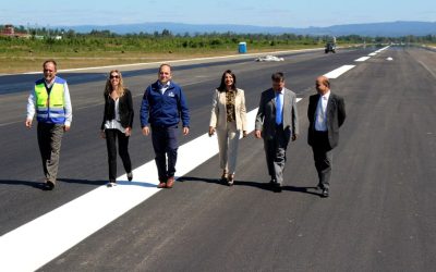 Completaron repavimentación de pistas en Aeródromo Pichoy que este sábado retoma sus operaciones aéreas