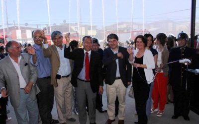Autoridades, bomberos y vecinos inauguraron el nuevo Cuartel de Bomberos Angachilla de Valdivia