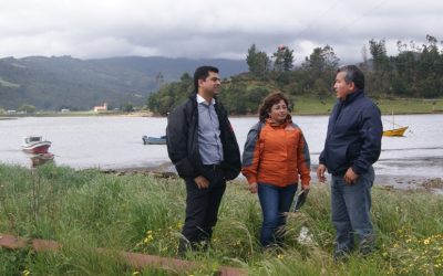 Pescadores de artesanales de Mehuín conocieron detalles de su nueva caleta