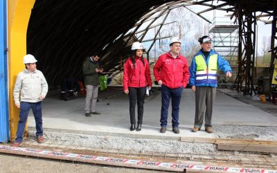 MOP avanza en conservación Aeródromo Las Marías, que incluye restauración de históricos hangares