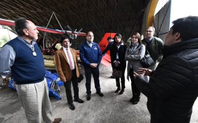 MOP anuncia conservación de edificio y restauración de históricos hangares en Aeródromo Las Marías de Valdivia