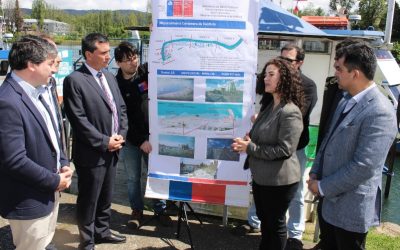 Directora Nacional de Obras Portuarias anuncia pronto inicio de reposición de la Costanera de Valdivia en su primera etapa